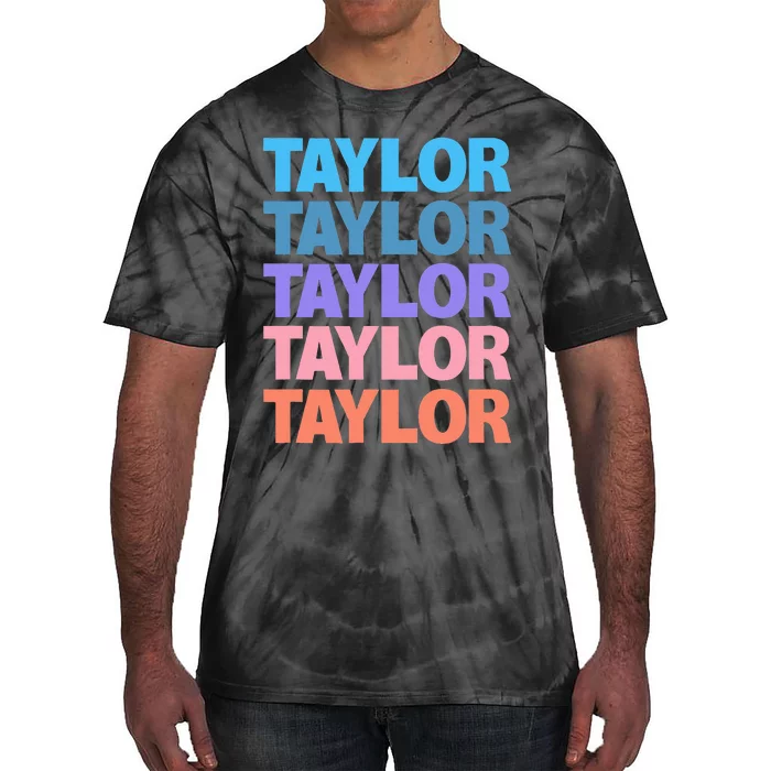 Funny T.aylor Name style Tie-Dye T-Shirt