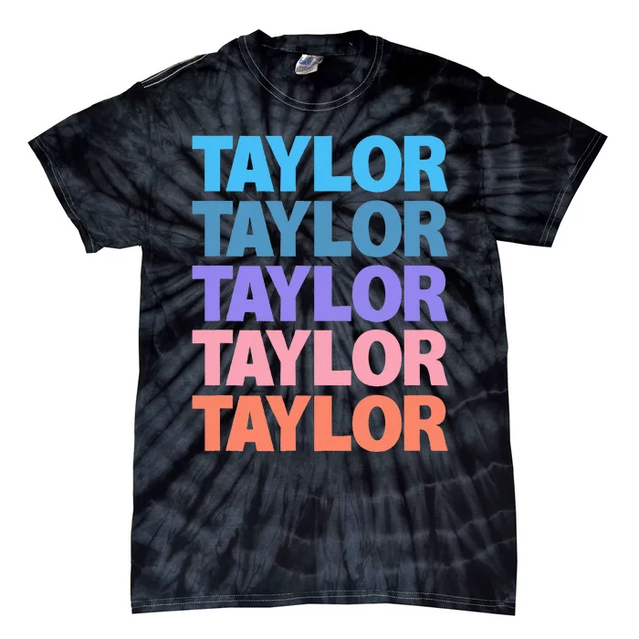 Funny T.aylor Name style Tie-Dye T-Shirt