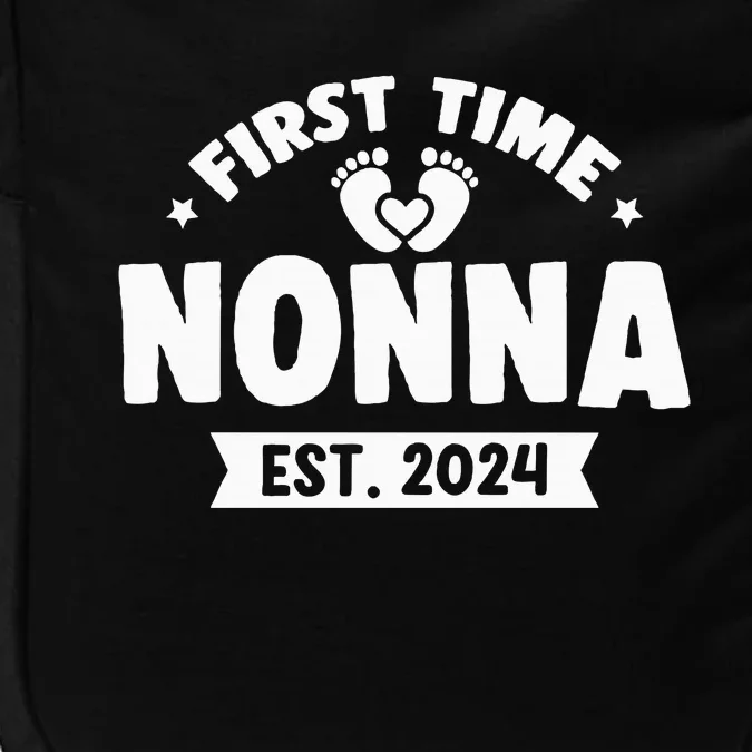 First Time Nonna Baby Announcement Impact Tech Backpack