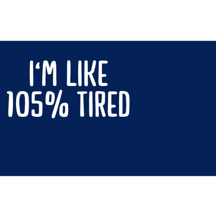 Funny Tired Nurse Doctor Humor Bumper Sticker