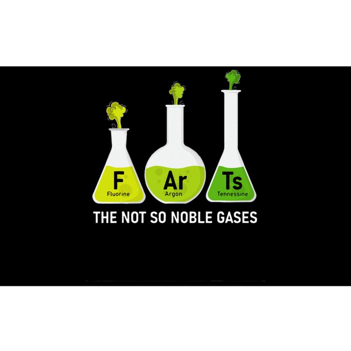 Farts The Not So Noble Gases Funny Chemistry Bumper Sticker