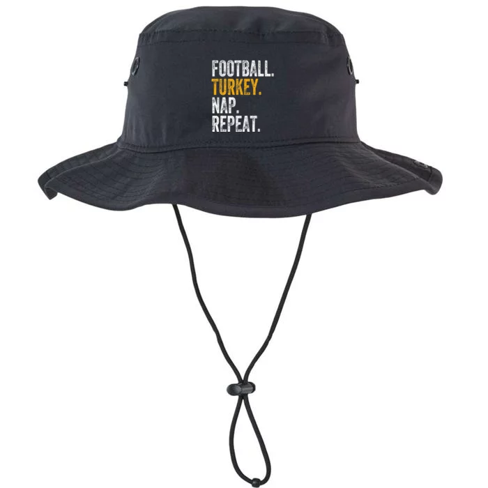 Football Turkey Nap Repeat Legacy Cool Fit Booney Bucket Hat