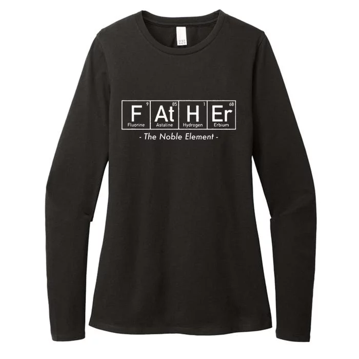 Father The Noble Element Dad Father's Day Womens CVC Long Sleeve Shirt