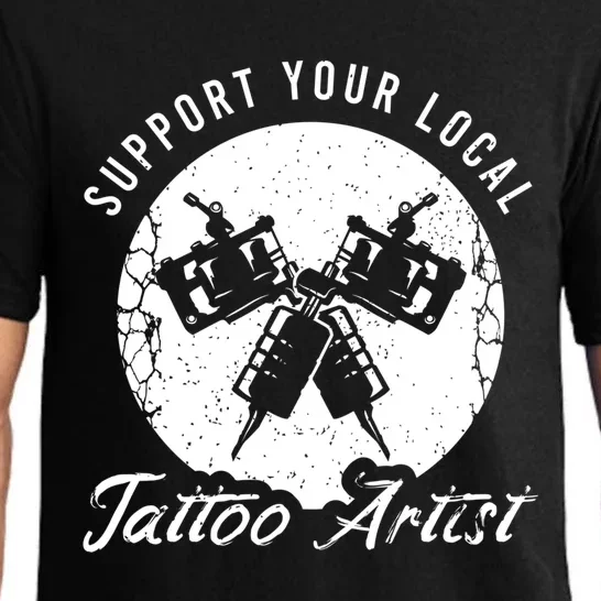 Funny Tattoo Outfit For A Tattoo Artist Gift Pajama Set