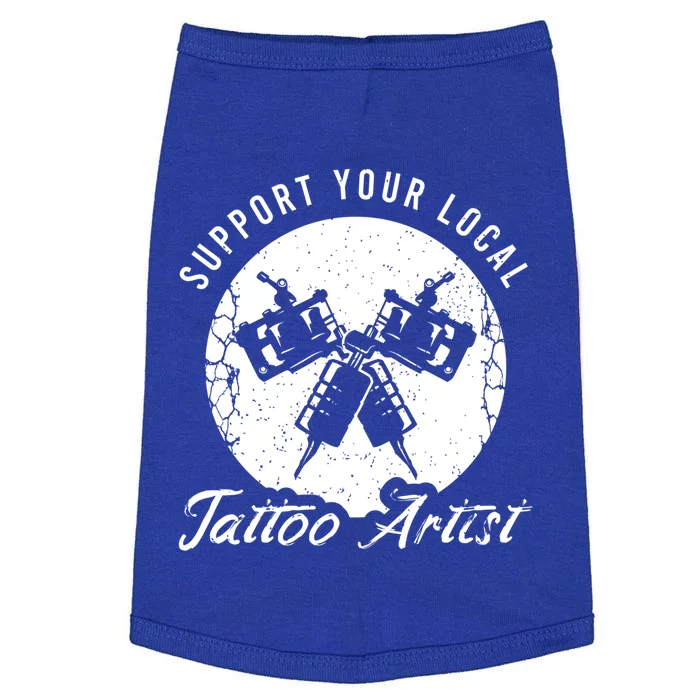 Funny Tattoo Outfit For A Tattoo Artist Gift Doggie Tank