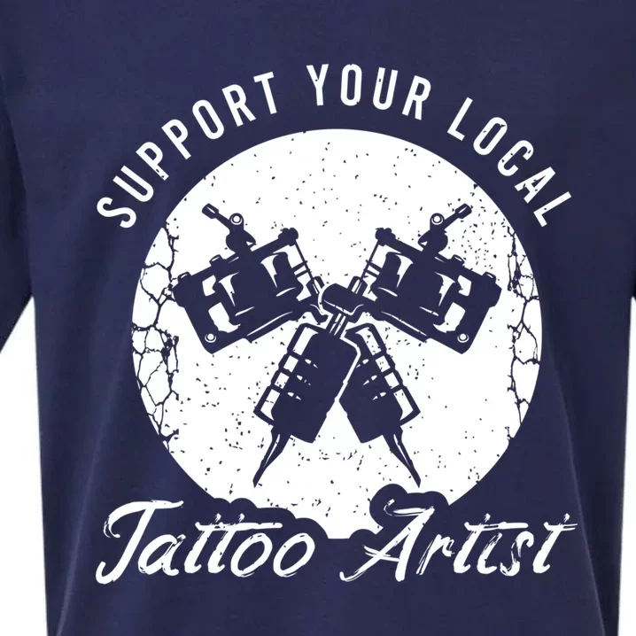 Funny Tattoo Outfit For A Tattoo Artist Gift Sueded Cloud Jersey T-Shirt