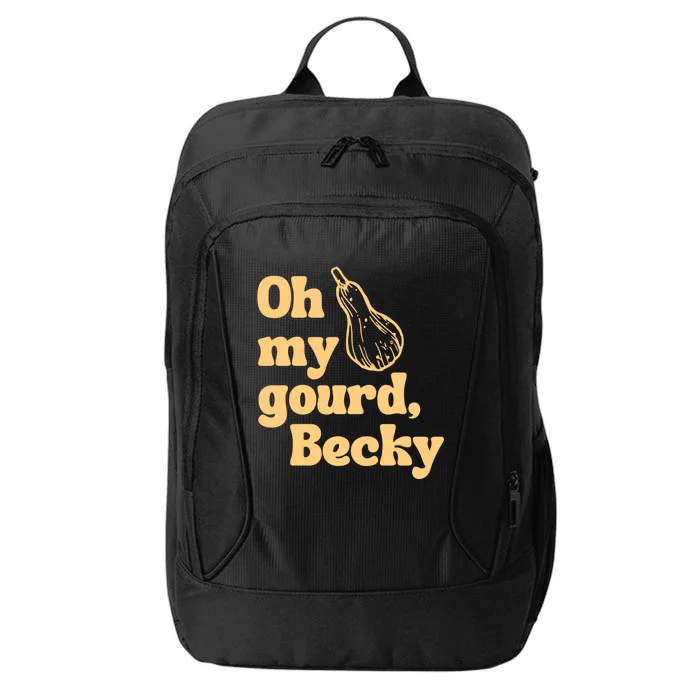 Funny Thanksgiving Oh My Gourd Becky Gift City Backpack