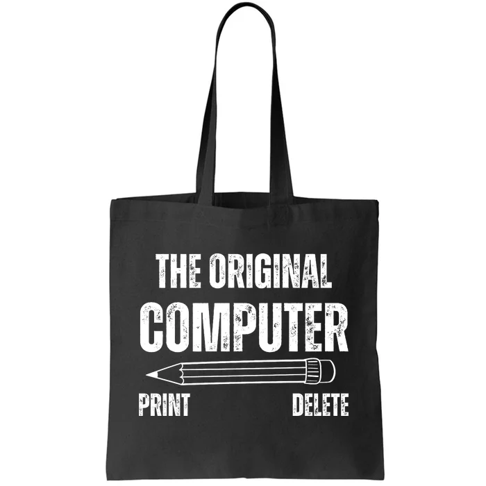 Funny The Original Computer Tote Bag