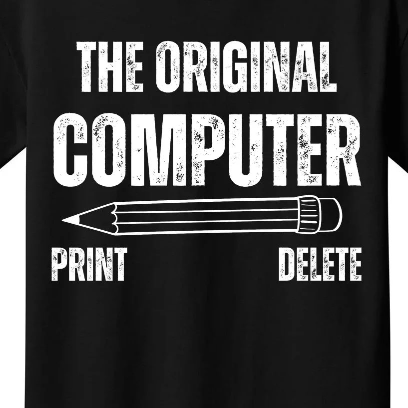 Funny The Original Computer Kids T-Shirt