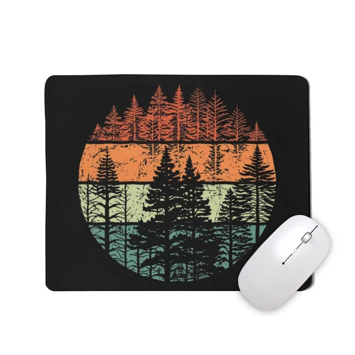 Forest Trees Outdoors Nature Mousepad