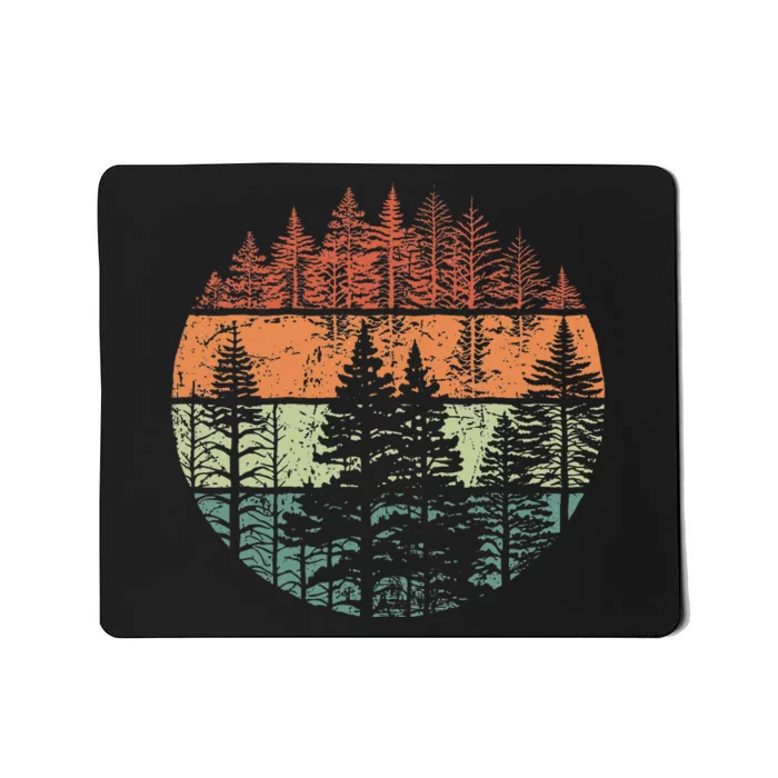 Forest Trees Outdoors Nature Mousepad