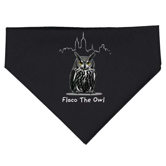 Flaco The Owl USA-Made Doggie Bandana