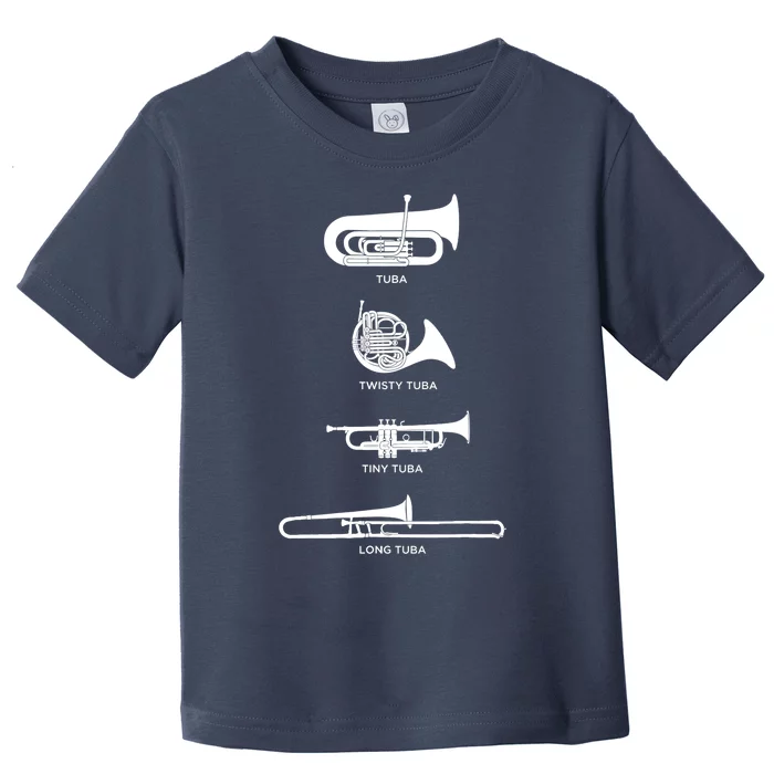 Funny Types Of Tuba Toddler T-Shirt