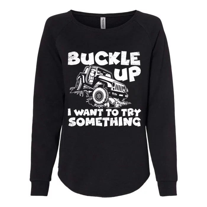 Funny Truck Off Road Driver Four Wheeler Rider Womens California Wash Sweatshirt