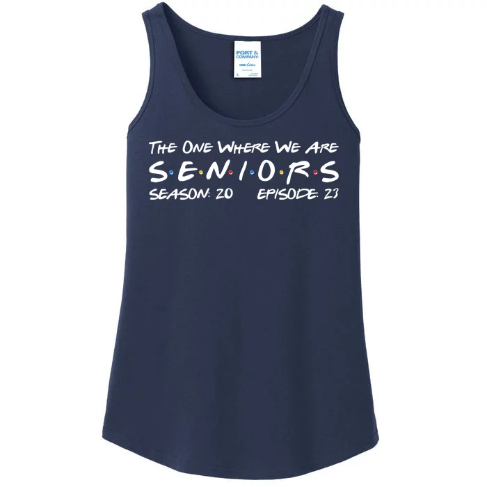 Funny The One Where We Are Seniors Season 20 Episode 23 Ladies Essential Tank