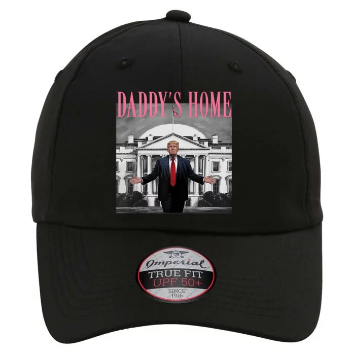 Funny Trump Pink Daddys Home  Trump 2024 The Original Performance Cap