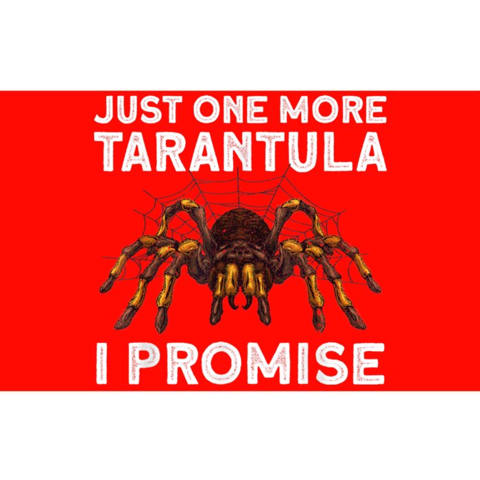 Funny Tarantula Pet Holder Just One More Tarantula I Promise Bumper Sticker