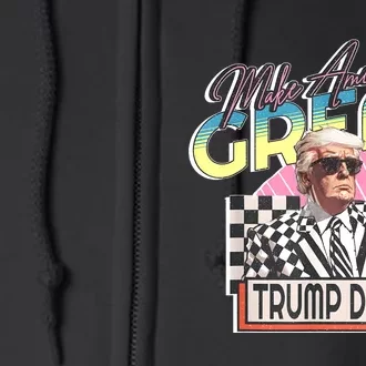 Funny Trump Pink Daddys Home Trump 2024 Take America Back Full Zip Hoodie