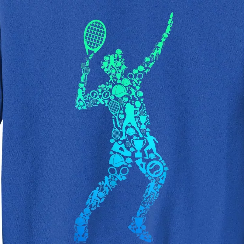 Funny Tennis Player Gift Tall Sweatshirt