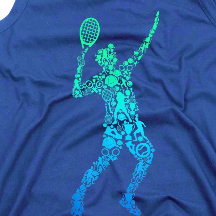 Funny Tennis Player Gift Tank Top