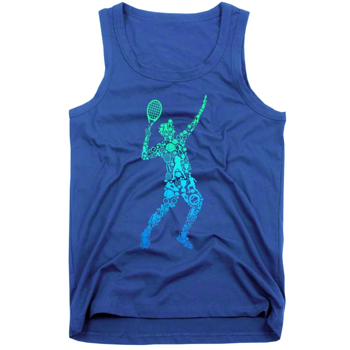 Funny Tennis Player Gift Tank Top