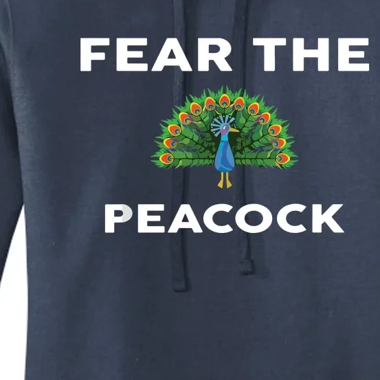 Fear The PEACOCK PEACOCKS Women's Pullover Hoodie