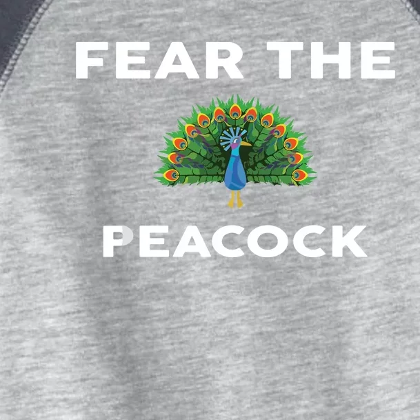 Fear The PEACOCK PEACOCKS Toddler Fine Jersey T-Shirt