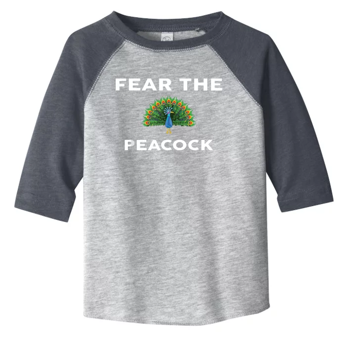 Fear The PEACOCK PEACOCKS Toddler Fine Jersey T-Shirt