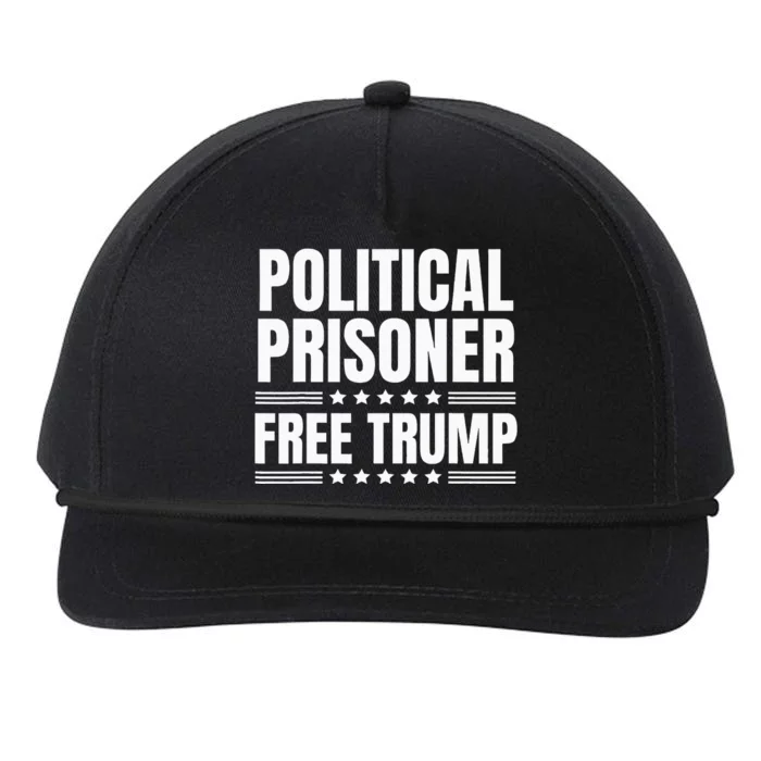 Free Trump Political Prisoner Real Verdict November 5 2024 Snapback Five-Panel Rope Hat