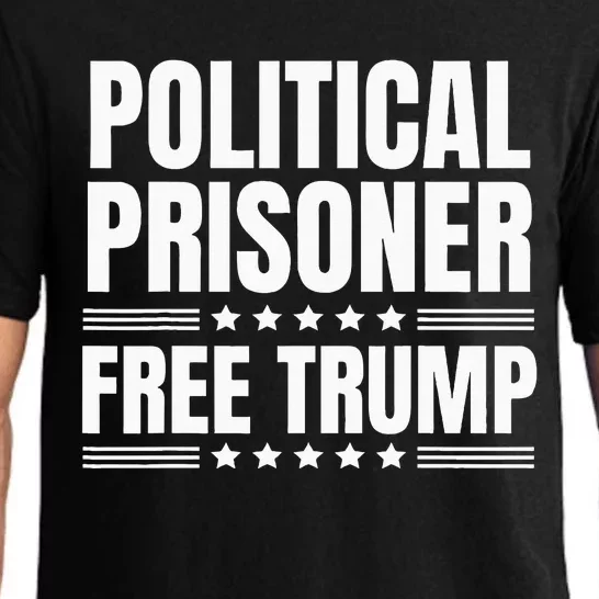 Free Trump Political Prisoner Real Verdict November 5 2024 Pajama Set