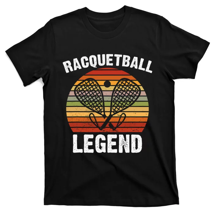 Funny Tennis Player Racket Ball Game Gift T-Shirt