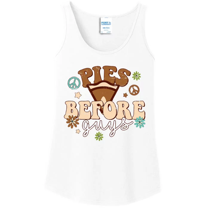 Funny Thanksgiving Pies Before Guys Ladies Essential Tank