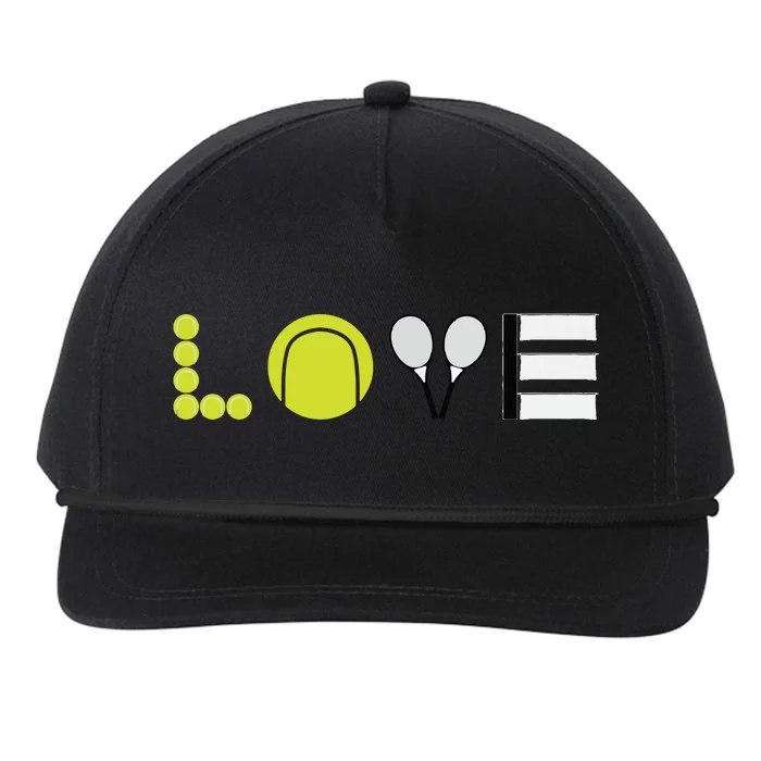 Funny Tennis Player Tennis Coach Tennis Gift Snapback Five-Panel Rope Hat