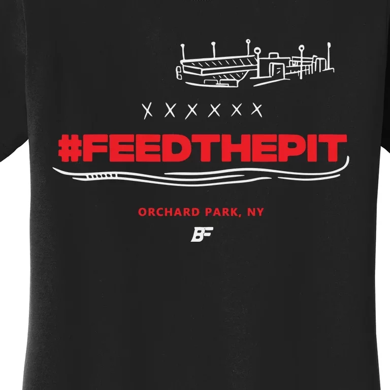 Feed The Pit Orchard Park Ny Women's T-Shirt