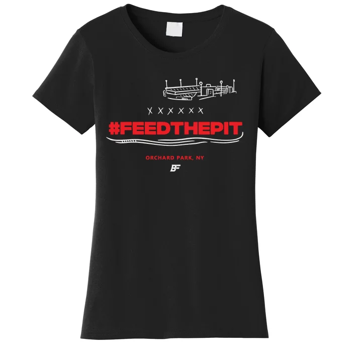 Feed The Pit Orchard Park Ny Women's T-Shirt