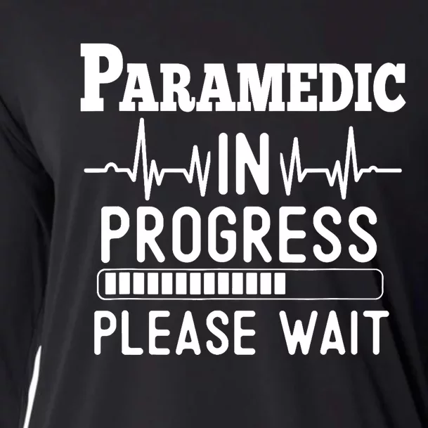 Funny Training, Paramedic In Progress, Medical Student Cooling Performance Long Sleeve Crew