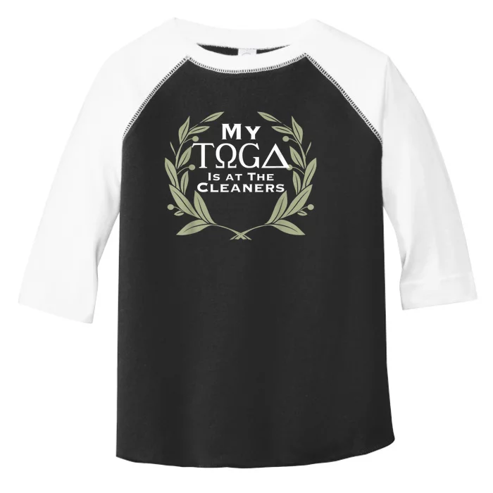 Funny Toga Party Toddler Fine Jersey T-Shirt