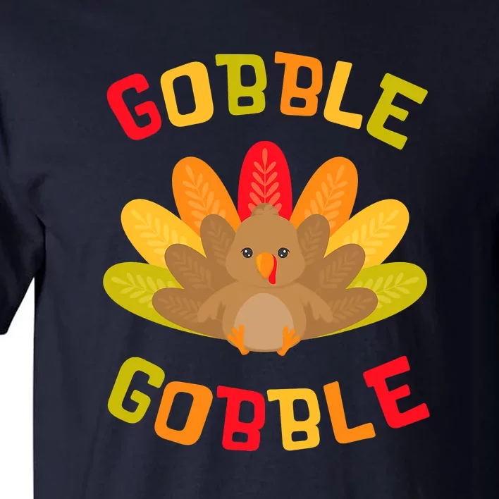 Funny Thanksgiving Party Turkey Gobble Me Swallow Me Tall T-Shirt