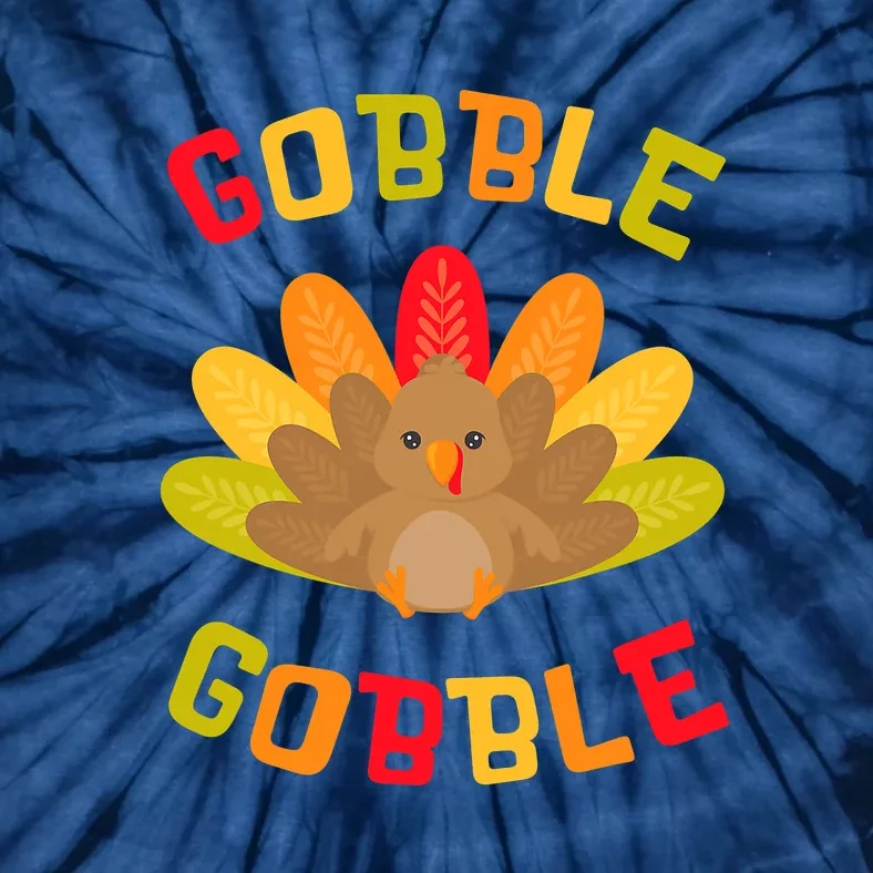 Funny Thanksgiving Party Turkey Gobble Me Swallow Me Tie-Dye T-Shirt