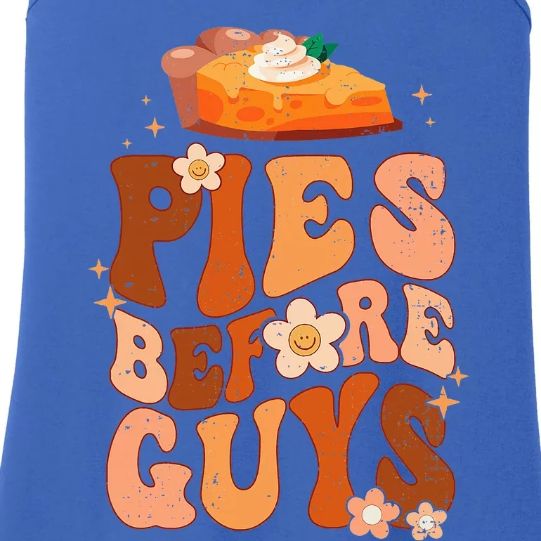 Funny Thanksgiving Pies Before Guys Ladies Essential Tank