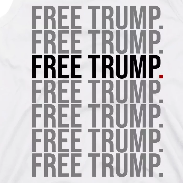 Free Trump Pro Republican Political Tank Top