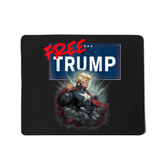 Free Trump Protest Political Support Election Activist Funny Mousepad