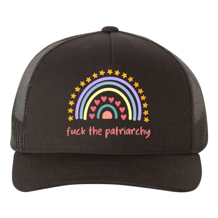 Fuck The Patriarchy Smash The Partriarchy Yupoong Adult 5-Panel Trucker Hat