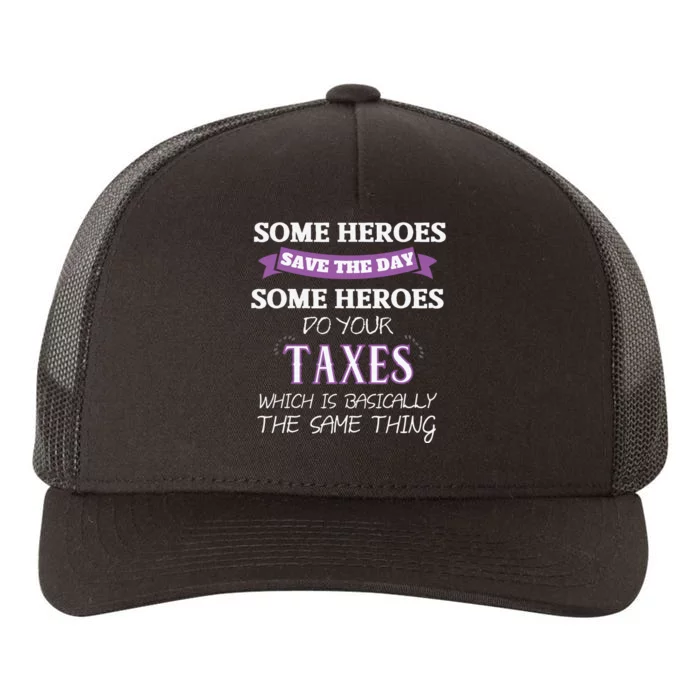 Funny Tax Preparer Income Tax Professional Cpa Gift Yupoong Adult 5-Panel Trucker Hat