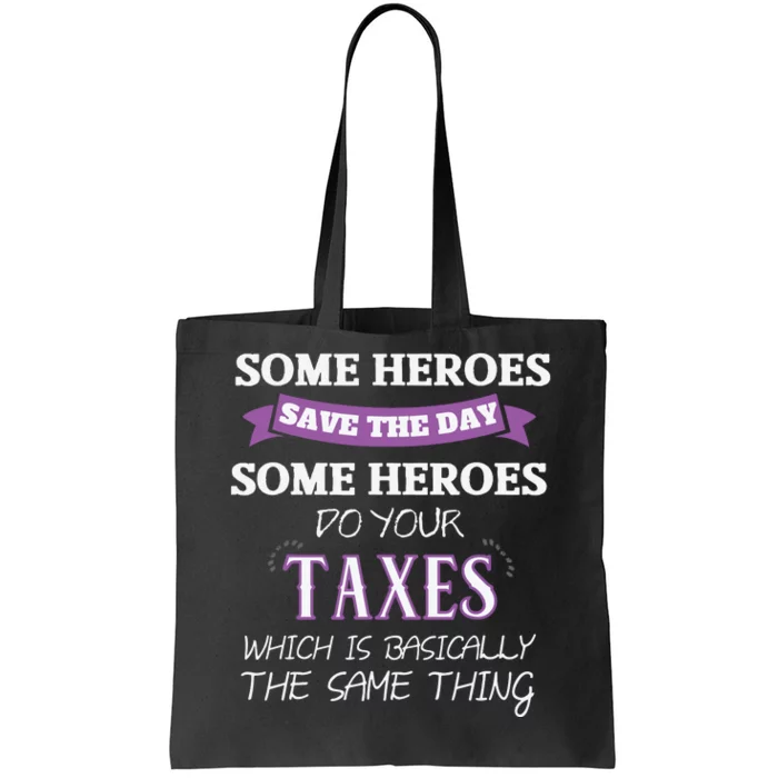 Funny Tax Preparer Income Tax Professional Cpa Gift Tote Bag