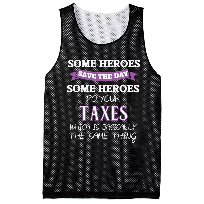 Funny Tax Preparer Income Tax Professional Cpa Gift Mesh Reversible Basketball Jersey Tank