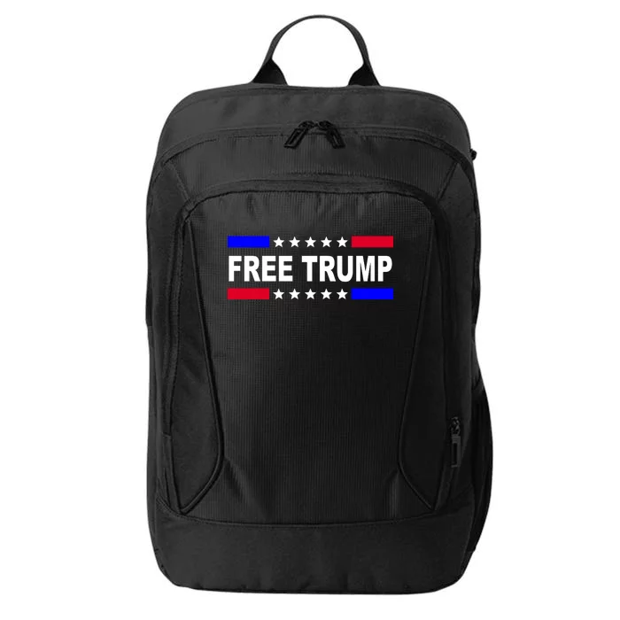 Free Trump Pro Donald Trump USA Election City Backpack