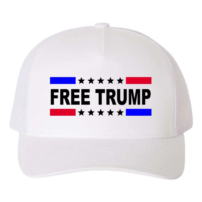 Free Trump Pro Donald Trump USA Election Yupoong Adult 5-Panel Trucker Hat