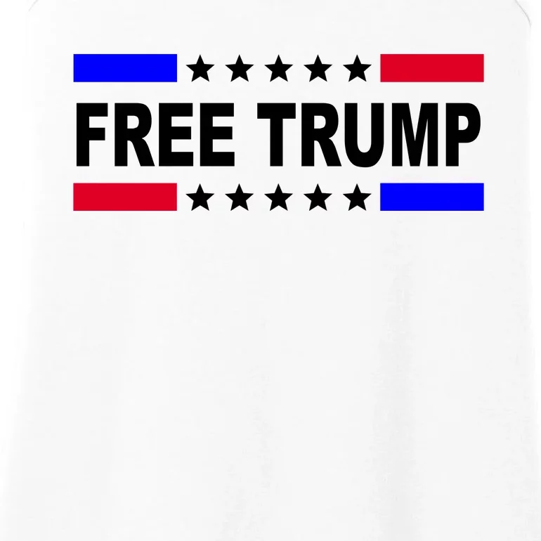 Free Trump Pro Donald Trump USA Election Ladies Essential Tank