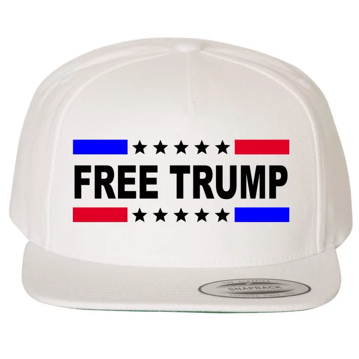 Free Trump Pro Donald Trump USA Election Wool Snapback Cap